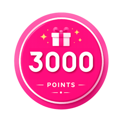 3000 points