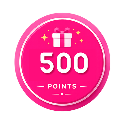 500 points