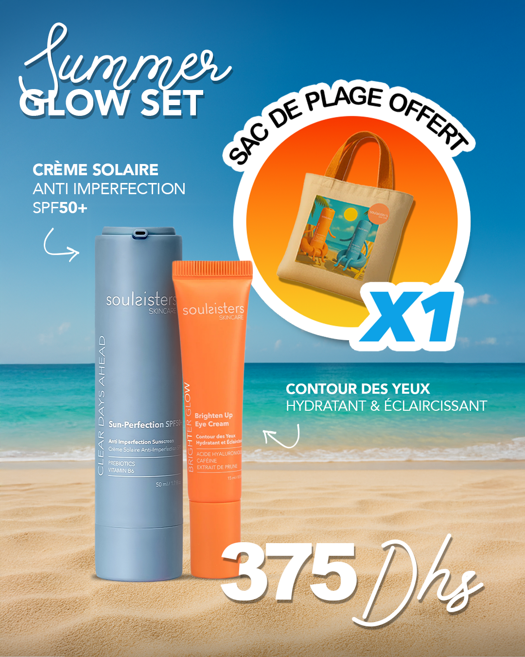 Bundle Summer Glow Set Bleu